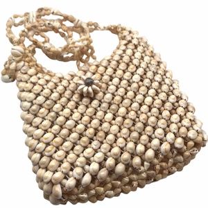 Pacific Islands Cowry Shell Handbag Purse NWOT